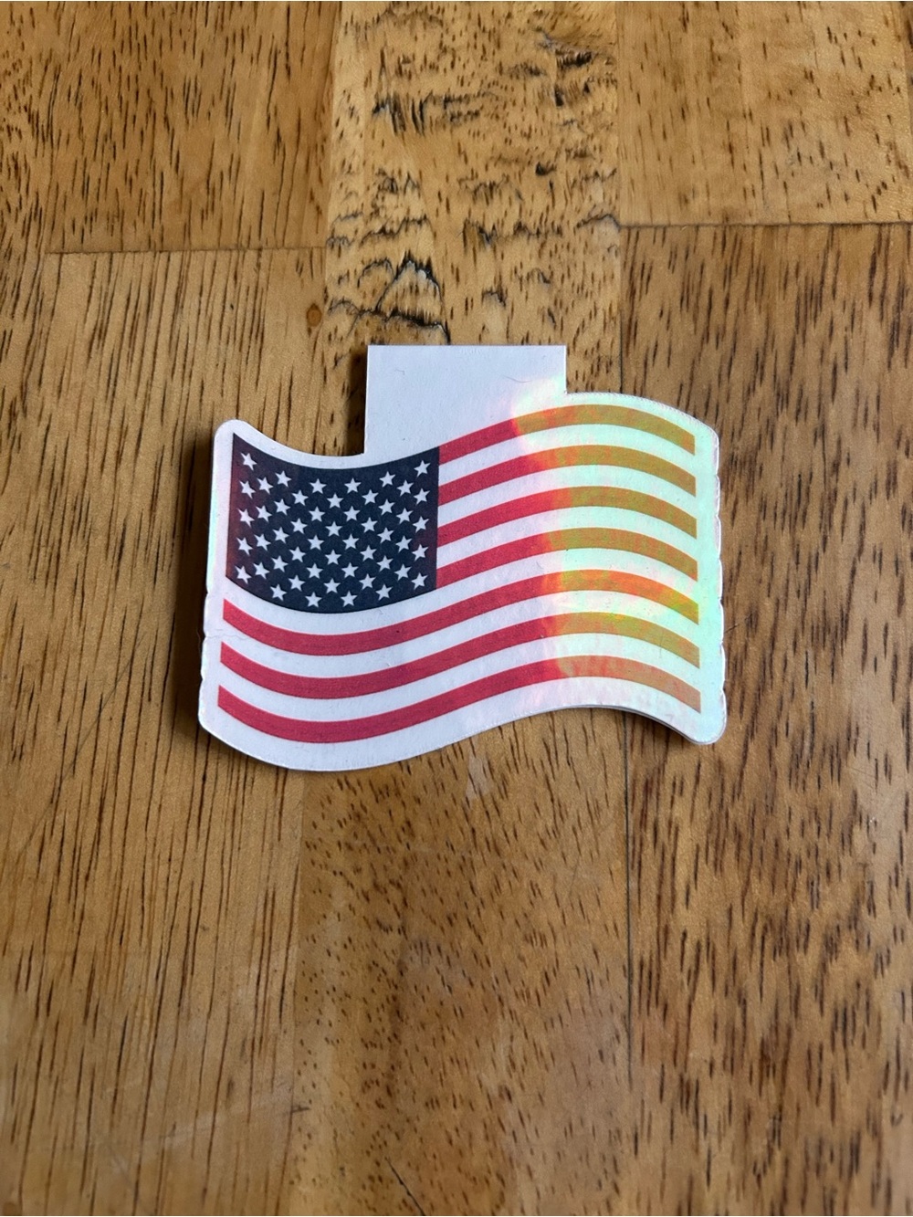 Patriotic American Flag book marker Red, Blue, White -